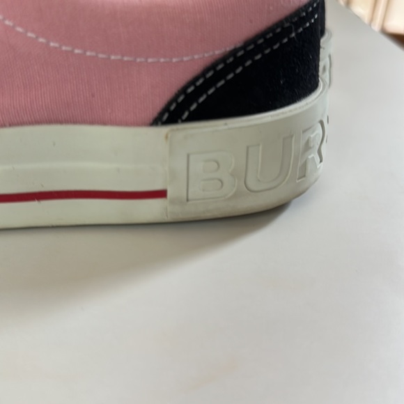 Burberry Authentic Nova Check pattern canvas sneakers - Picture 4 of 11